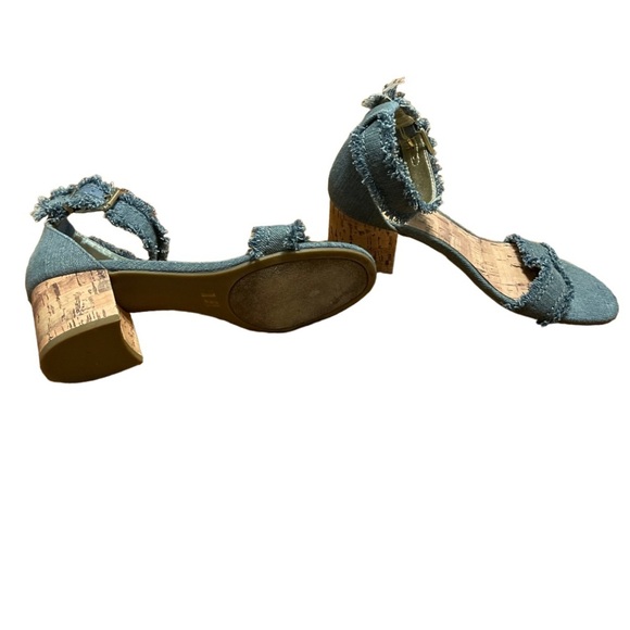 GUESS, women’s sandals, style jeans, size 6.5 - Picture 2 of 9